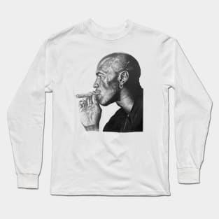 BASKETBALLART - JORDAN DRAWING Long Sleeve T-Shirt